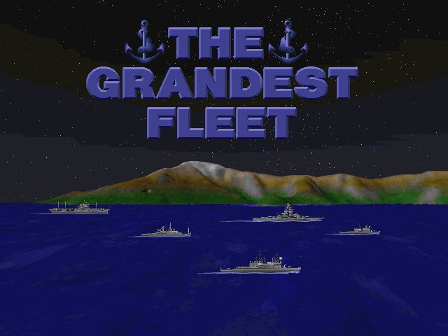 Grandest Fleet Opening Screen from this classic QQP strategy turn based game created with Thurston Searfoss and Fogstone Games