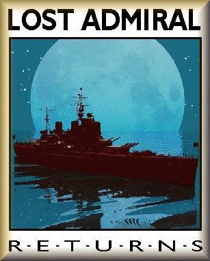 Lost Admiral Returns is a naval strategy game where players outmanuver each other for control of coastal cities with battleships, destroyers, and submarines.  Based on a classic game with QQP and Thurston Searfoss